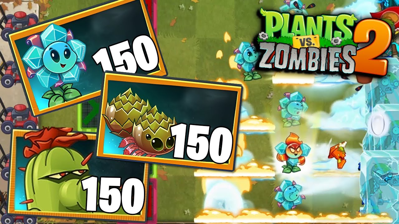 SOLO PLANTAS QUE CUESTEN LO MISMO - Plants vs Zombies 2 - YouTube