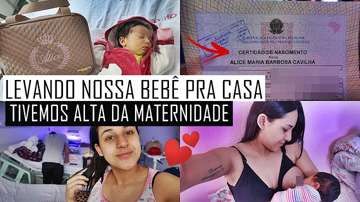 LEVANDO NOSSA BEBÊ PRA CASA, TIVEMOS ALTA DA MATERNIDADE, REGISTRANDO NO CARTÓRIO| VLOG