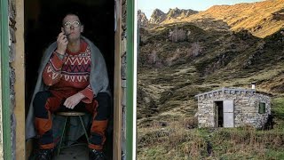 Seul dans une cabane en montagne | Pyrénées