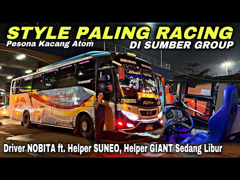 Style Paling Racing 😎 Duet Nobita & Suneo ❗️| trip Sugeng Rahayu W 7129 UP “ Pesona Kacang Atom “