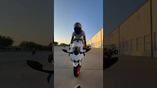 Yamaha r7 coming In hot! #stoppie #r7