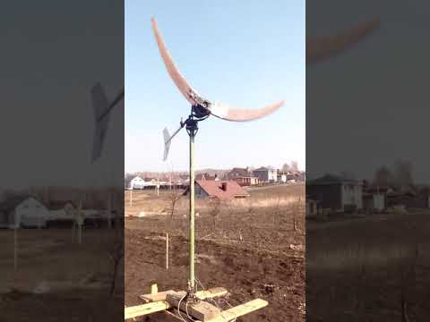 Ветряк из автомобильного