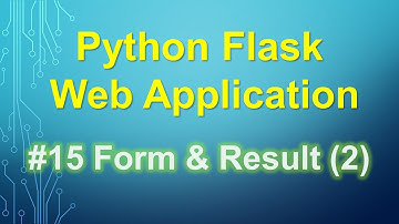 [Python Flask Tutorial] #15. Form & Result (Part2)