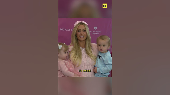 Paris Hilton Brings Phoenix and London to Their First Red Carpet #parishilton #shorts
