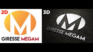 HOW TO CONVERT A 2D LOGO INTO 3D
