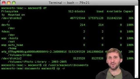 Using Terminal to Copy Files (MacMost Now 233)