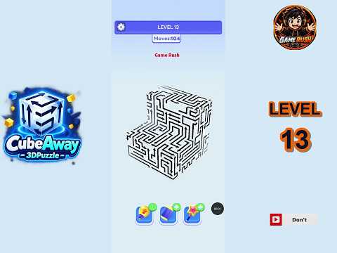 CubeAway Level 13 Walkthrough: How to Clear Every Arrow