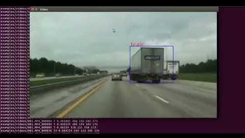 frank: Vehicle Detection Using SSD