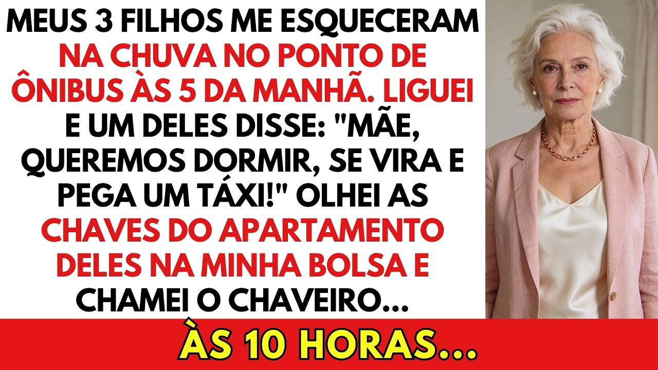 A água gelada escorria pelo meu pescoço enquanto a voz do meu filho ainda ecoava no celular. Eram cinco da manhã em Curitiba, eu estava encharcada no ponto de ônibus da rodoviária, depois de...