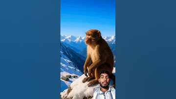 Monkey save the lives of Indian Army soldier from missile. #ai #monkey #saved #indianarmy #soldiers