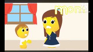 Letter M Song Reversed antimated Version