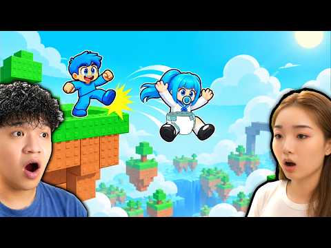 Huy Plays Kick The Baby in Roblox with Zippy