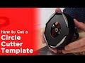Adjustable Circle Cutter Setup and Cutting the Centering Template - American Button Machines