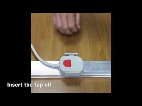 NEW LIGHTING TAP OFF INSTALLATION - YouTube