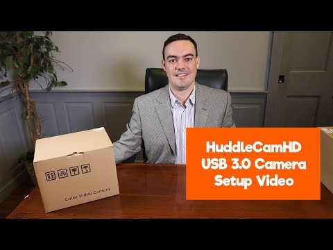 HuddleCamHD USB 3.0 Camera Setup Video