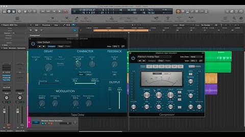 Logic Pro X: Secret Tape Saturation Plugin