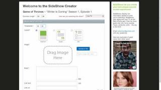 Creating a SideShow