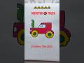 Monster 👿 Truck Cartoon #cartoon #kids #kidsvideo #monstertruck #shorts #kidstv
