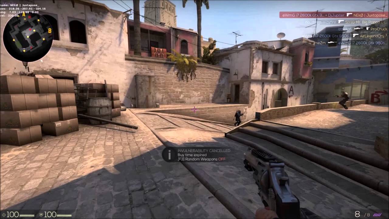 CS:GO 360 R8 Revolver Shot - Deathmatch - YouTube