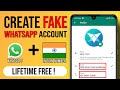 How to create unlimited fake whatsapp account with pingme app 2022  fake whatsapp indian number in