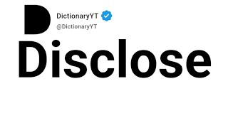 Disclose Synonyms | Thesaurus | Similar Words 