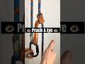 How to tie a #prusik / simple #climbing system #arborist #knots #rope #camping #bushcraft #outdoors
