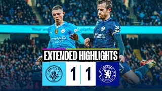 EXTENDED HIGHLIGHTS | Man City 1-1 Chelsea | Blues held at the Etihad