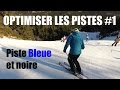 Skioptimiser les pistes 1  conseils bleues noire de fontromeu les 3 virages