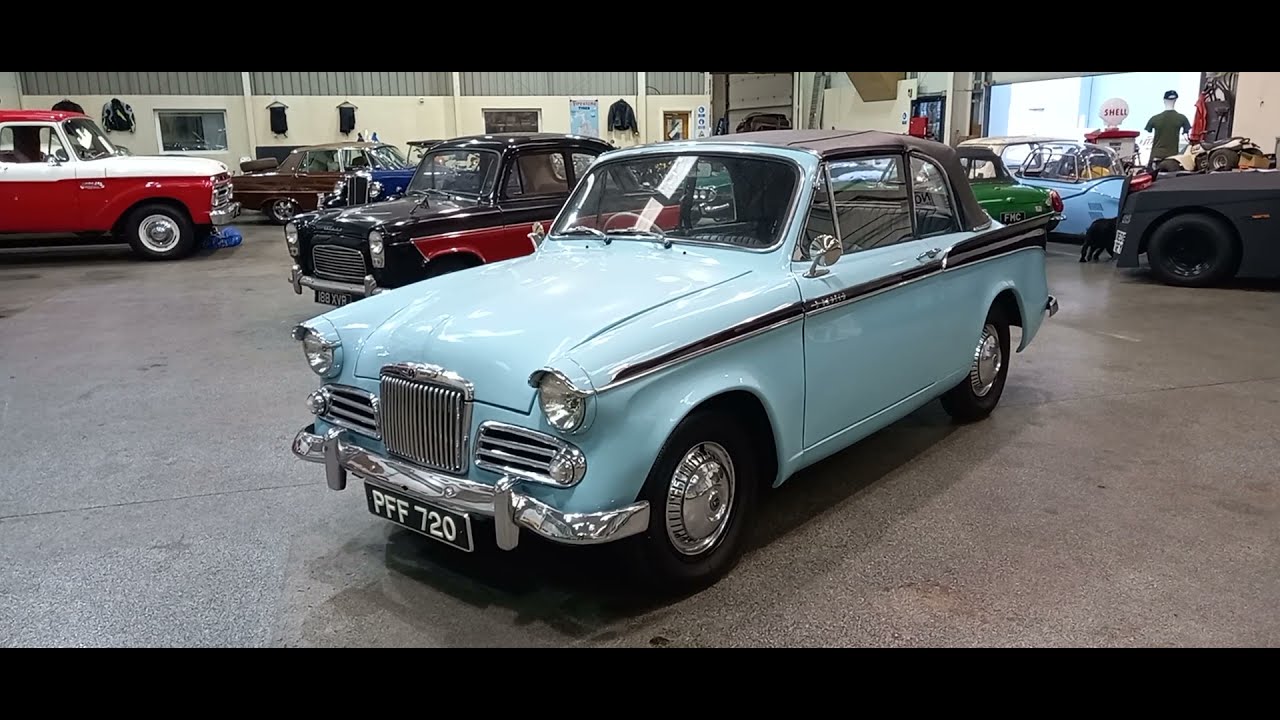 1958 SUNBEAM RAPIER MATHEWSONS CLASSIC CARS 1 & 2 OCTOBER 2021 YouTube