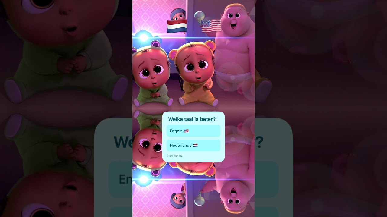 🇳🇱 vs 🇺🇸: "Onze allergrootste VIJANDEN" 🐶😱 #bossbaby