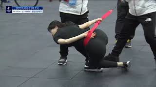 How Speed Skaters Warm Up