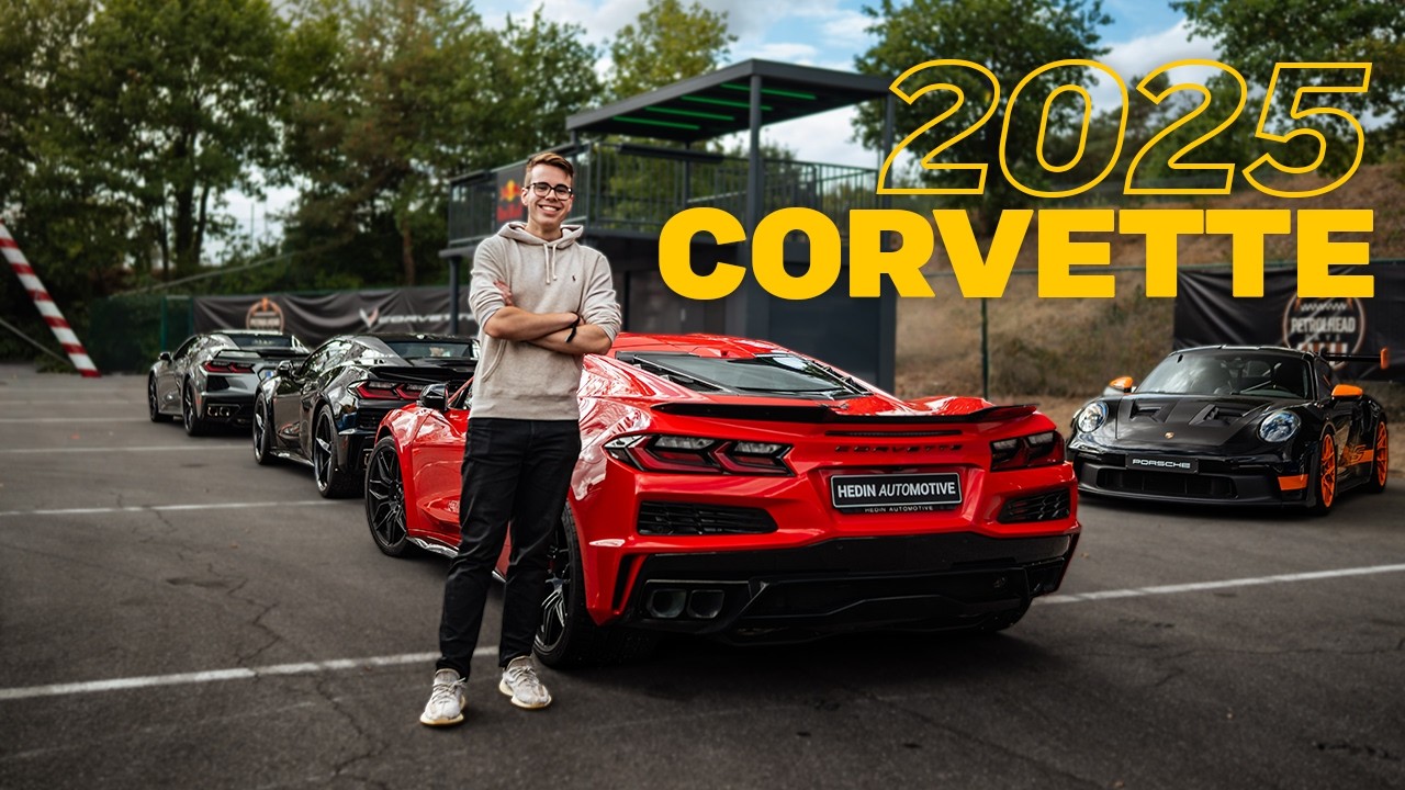 2025 Corvette C8 Z06 & E-Ray on Track | V8 NA vs Hybrid Supercar