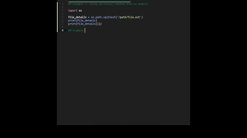 Extract Extension From the File Name in Python | Python Examples | Python Coding Tutorial |Interview