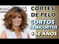 CORTES DE CABELLO CORTOS - SEMICORTOS ELEGANTES y JUVENILES DE MODA PARA DAMAS DE +40 AÑOS💇‍♀️