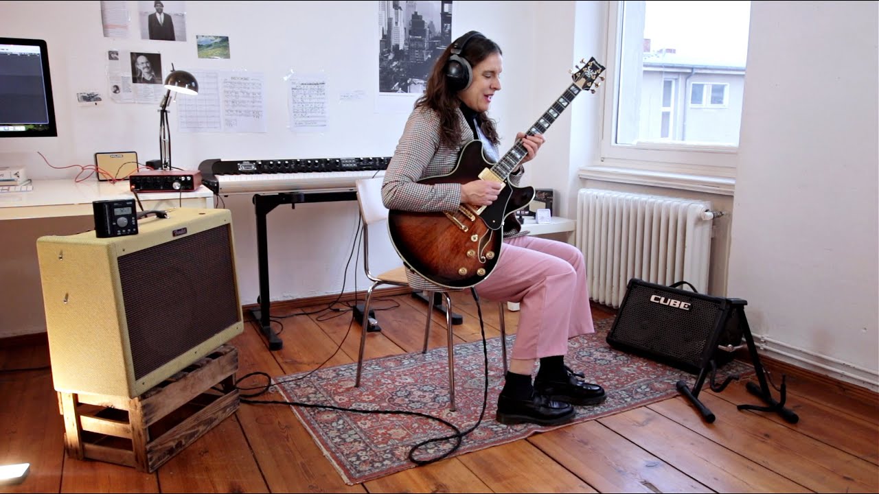 Blue Bossa Guitar Improvisation
