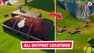 EVERY SINGLE Snowmando Outpost Location! (All Plane Locations) | Fortnite: Operation Snowdown