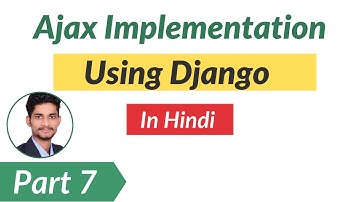 Ajax implementation using Django | part 7 | Email validation