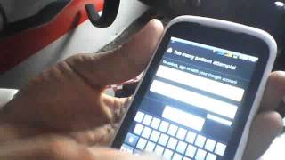 Celkon a9+ too many pattempts! problem plz  Solution