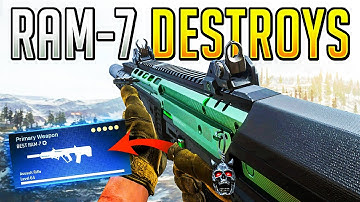 Max Damage RAM-7 Class Setup in WARZONE!