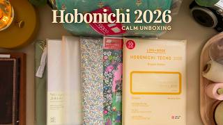My Hobonichi Cousin A5 2026 Starter Kit 🌼 Unboxing & Flip-through