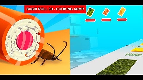 Sushi Roll 3D - Cooking ASMR Game