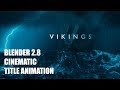 Blender 2.8 - Cinematic Text Animation In Eevee (Cheap Tricks)