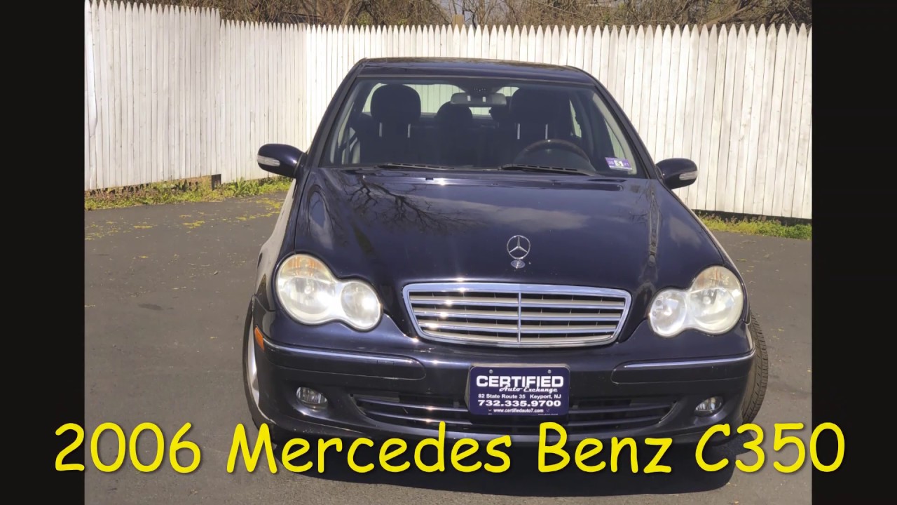 Used 2006 Mercedes Benz C350 For Sale Keyport NJ YouTube
