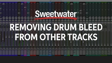 How to Remove Drum Bleed from Other Tracks