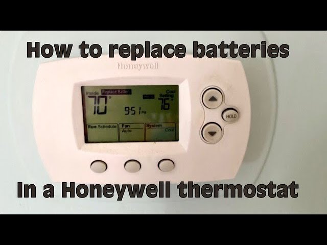 Changing the Batteries in a Honeywell Thermostat: Easy Guide