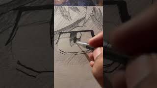 6/10 day draw takemichi eye #anshu_artz #challenge #art #tokyorevengers