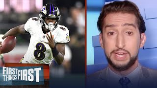 Lamar Jackson's inability to improve puts a ceiling on the Ravens — Nick | NFL | FIRST THINGS FIRST