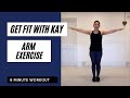 6 minute arm exercises - WORK THOSE ARMS | No Equipment Needed | KAY DANCE