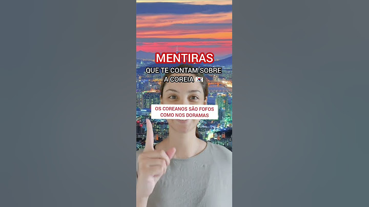 Mentiras que te contam sobre a Coreia do Sul #shorts