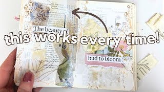 3 easy collage tips for art journaling ✨